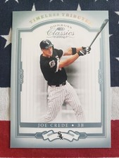 2004 Donruss Classics Timeless Tributes Platinum 1/1 Joe Crede #112 White Sox