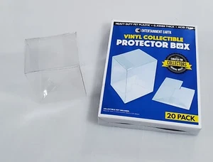 Funko Pop! Vinyl Collectible Protector Box - 20 PACK HEAVY DUTY .45mm ACID-FREE - Picture 1 of 5