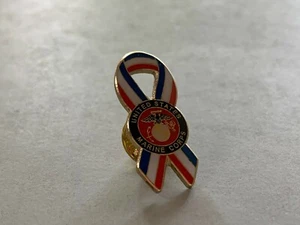 United States Marine Corps pin, Marine crest pin, flag pin, Marine Corps crest - Picture 1 of 3