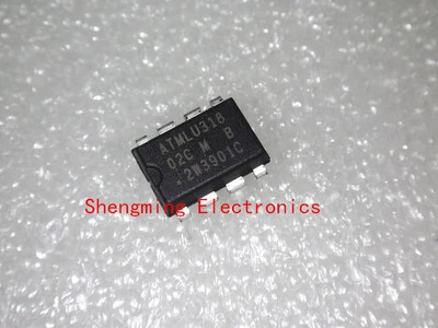 SMW 10PCS AT24C02C-PUM AT24C02C DIP-8 IC original ATMEL