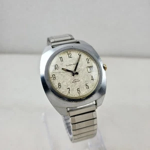 OROLOGIO UOMO VINTAGE ANNI 70 CARAVELLE BY BULOVA SWISS MADE MECCANICO CARICA MANUALE  - Foto 1 di 10