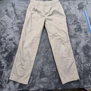 Carhartt Pants Mens 34x32 Khaki B132KHI Cotton Chino Work Casual Straight Leg - Picture 1 of 12
