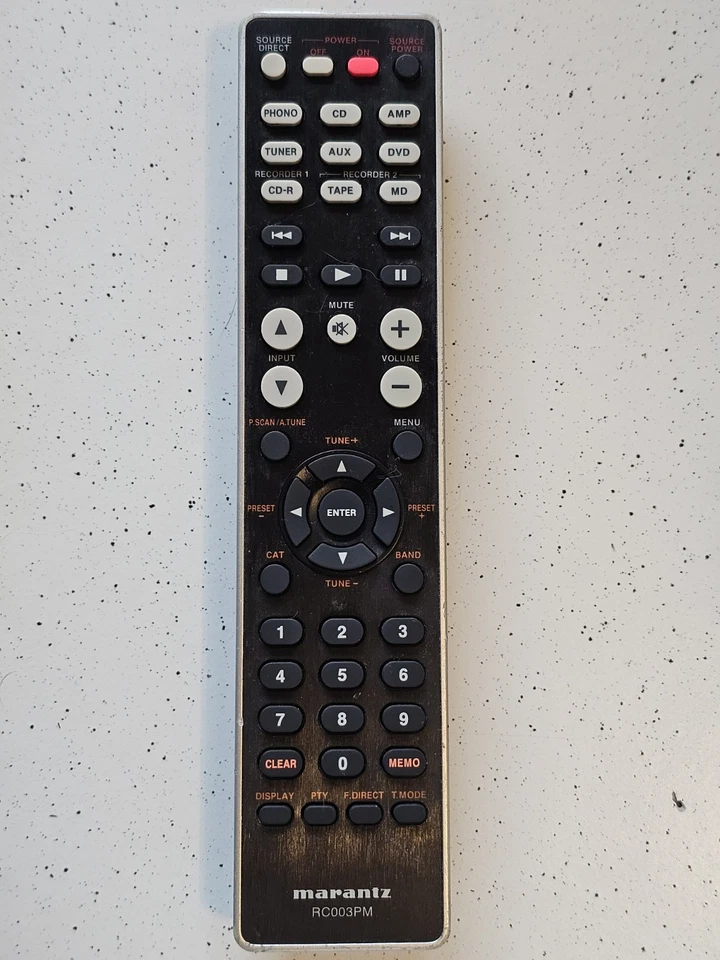 Marantz RC003PM remote control Télécommande Sans Cache Pile - Image 1 of 3