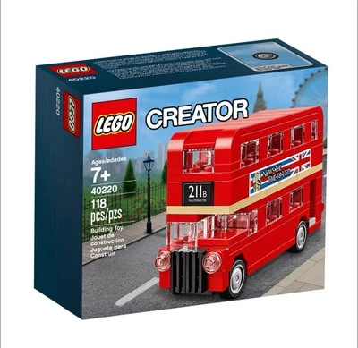 LEGO Creator: London Bus Set # 40220 NEW Sealed In Box Retired Exclusive - Image 1 of 4