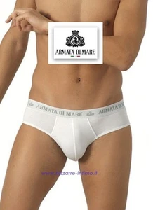 Gruppo 2 slip in cotone elasticizzato Armata di Mare art GT102 - Picture 1 of 2