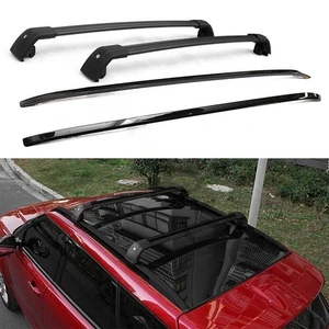 4PCS Roof Rail Rack Cross Bar for Land Rover Evoque L538 2012-2018 Cargo carrier - Picture 1 of 9