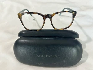 Ann Taylor Braun und Türkis Brille Brillengestell und Etui ATP900 C02 50 17 130 Cat 2 - Bild 1 von 9