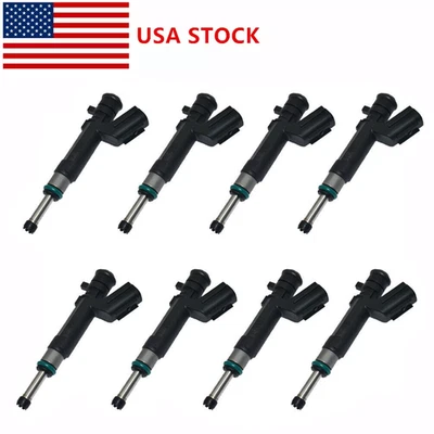 Juego de 8 inyectores de combustible 16600-1KT0A para Nissan Versa Note 2012-2019 1,6 L Foto 1 de 4