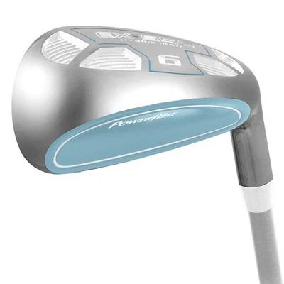 NUEVO Mujeres PowerBilt EX-550 4-PW+SW Hierros Híbridos Grafito Dama Eje Flexible Foto 1 de 4