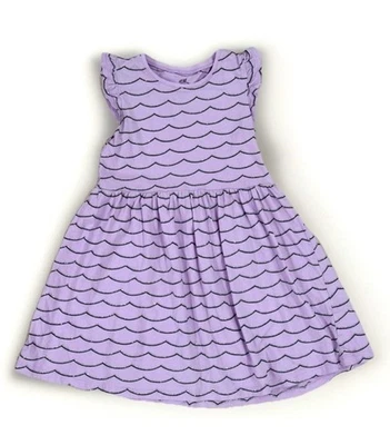 Vestido sin mangas H&M púrpura 4-6 años Foto 1 de 4