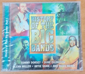 History of the Big Bands Part 1 CD New Sealed Tommy Dorsey Duke Ellington - Picture 1 of 2