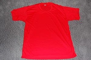 NEW Nike Dri Fit Short Sleeve Shirt Game Tee Red XL - Imagen 1 de 5