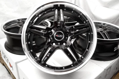 17" Black Wheels Rim 5x114.3 Camry Lexus IS300 ES350 Civic Accord Mustang Sienna - Image 1 of 4