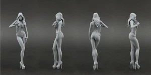 Cleo Show Girl Figura per 1:18 AUTOart Mercedes - Foto 1 di 5