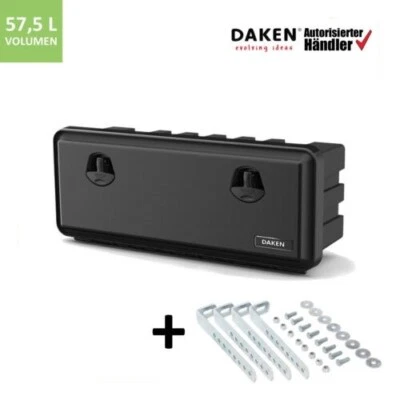 LKW Staukasten Daken Just 900-R mit Halter Werkzeugkasten 900x367x300mm Staubox - Bild 1 von 4
