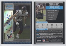 2005 Bowman Chrome Jerome Mathis #242 Rookie Auto RC