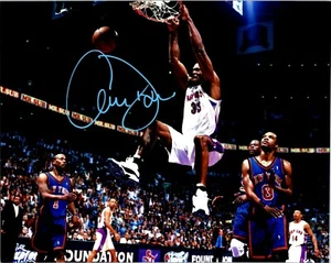 Foto firmata Antonio Davis autografata 8x10 Toronto Raptors - NBA Knicks - Foto 1 di 1