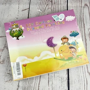 With Frame Kids DIY 5D Diamond Painting Full Drill Gem Craft Kit Cartoon Design - Picture 1 of 5