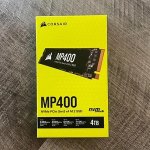 Corsair MP400 4TB SSD NVMe PCIe Gen3 x4 M.2 3480MB/s Read 3000MB/s Write - Picture 1 of 6