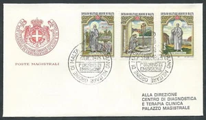 1973 SMOM FDC NATALE TIMBRO ARRIVO - KM1 - Foto 1 di 1
