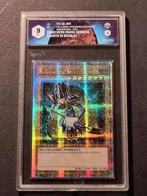 YUGIOH!- MAGO NERO - LC01 IT005 - ITALIANO - GRAAD 9 - PSA - 25 ANNIVERSARIO - Immagine 1 di 4