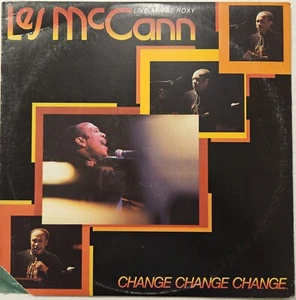 Les McCann - Change (Live At The Roxy) LP 1977 Jazz NM-/VG - Foto 1 di 1