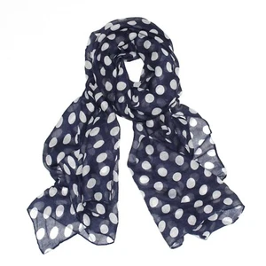 Schals blau gepunktet - Bild 1 von 1