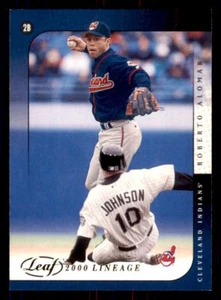 2002 Leaf Lineage #66 Roberto Alomar Cleveland Indians - Picture 1 of 2