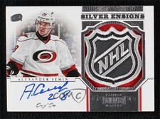 2013-14 Panini Dominion Silver Ensigns 1/1 Alexander Semin #SE-XA Auto