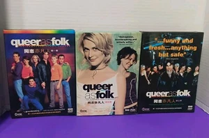 Queer As Folk DVD Bundle: 1st, 3rd, And Fourth Seasons Region 6 Import (1,2,4) - Picture 1 of 4