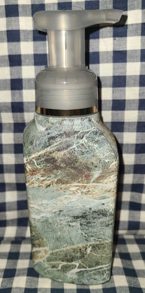 ALL NEW Green Mixed Stone Foaming Soap Dispenser Bath & Body Works SHIPS FREE! - Image 1 of 1