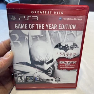 Batman: Arkham City GOTY (PS3, 2012) No Manual - Picture 1 of 3