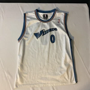 Vintage Gilbert Arenas #0 Washington Wizards Reebok Jersey Youth Size XL - Picture 1 of 6