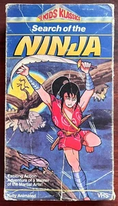 Search of The Ninja VHS RARE! 1980s Kids Klassics K5511 Live Action Collectable - Imagen 1 de 2