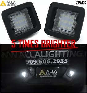 Brightest White LED License Plate Light Lamp Assembly Unit 2015-19 F150 Trucks - Picture 1 of 12