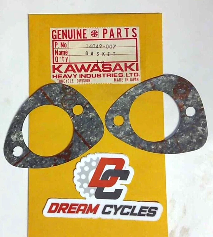 NOS KAWASAKI 76-79 KZ750 1980 LTD ll JUNTA DE AJUSTE DE EMBRAGUE OEM 14049-007 CANTIDAD 2 Foto 1 de 1