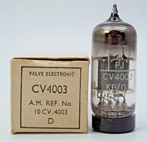 Mullard KB/D CV4003 M8136 ECC82 Box Plate Valve Tube NOS (V50) - Picture 1 of 2