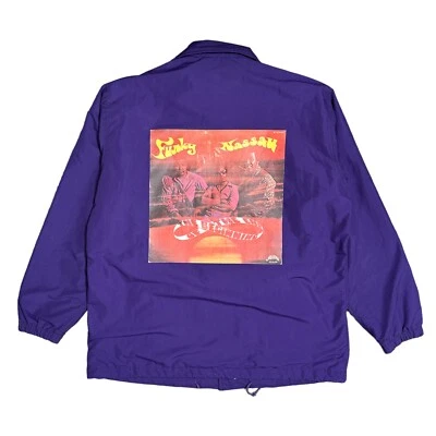 Wacko Maria Guilty Parties x Alston Funky Nassau Purple Coach Jacket Mens Large - Image 1 of 4