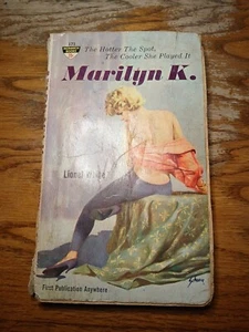 Marilyn K. , by Lionel White , 1960 Pulp Fiction vintage erotica paperback - Bild 1 von 12