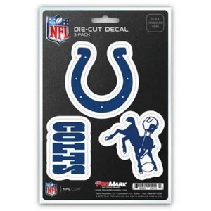 Indianapolis Colts Team Logo - Set Of 3 Sticker Sheet - Picture 1 of 1