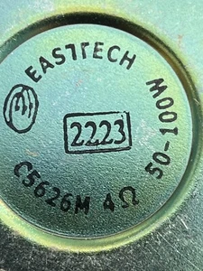EASTECH Onkyo Woofers C5626M 4 Ohm 50W -100W For SKF-100 Speakers - - Picture 1 of 7