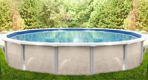 21' x 52" RESIN Above Ground Pool Package 30 Yr Salt Water Compatable - Picture 1 of 1