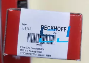 Nuevo módulo BECKHOFF IE3112 IE3112 - Imagen 1 de 4