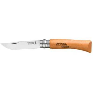 Opinel Classic No 7 Beechwood Handle Carbon Steel Folding LockBlade Pocket Knife - Foto 1 di 1