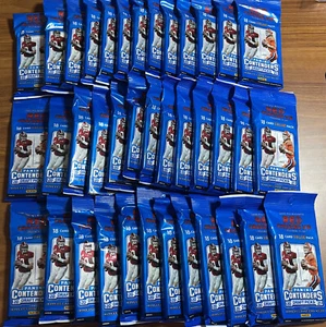 38 X 2021 Panini CONTENDERS FOOTBALL DRAFT PICKS Fat Cello Hanger Pack 684 Cards - Picture 1 of 1