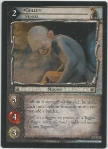 Herr der Ringe Helms Deep TCG - Rare Gollum Stinker Card #5R25 - Bild 1 von 1