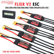 SURPASSHOBBY Brushless ESC 20A 40A 60A 80A 100A 2-6S for RC Fixed-wing Airplane