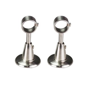 2 Pcs 28mm Gardinenstange Vorhangstange Halter Halterung Deckenhalterun