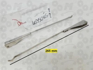 Pair of Chrome Front Window Wiper Arms for Vintage Car for: Fiat 600 - Picture 1 of 5