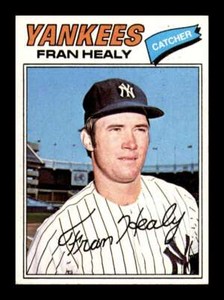 1977 Topps Fran Healy #148 New York Yankees